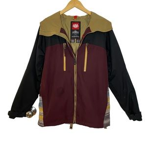 686 InfiDRY Waterproof Thermal Snowboard Ski Jacket Small